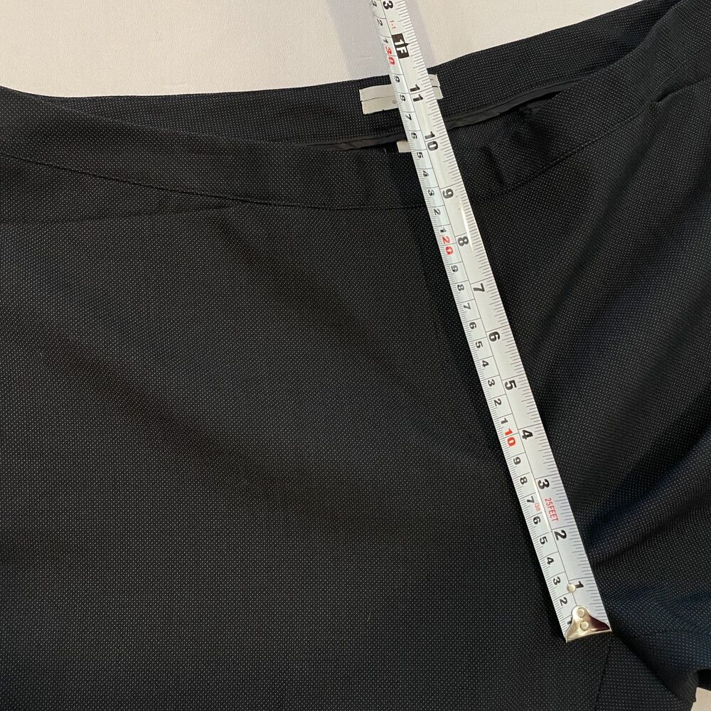 ~ Halogen 16p Quinn Fit Black Slacks Pants Trousers 16 Petite 10"rise, 31"inseam - Picture 6 of 10